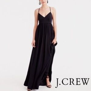 J Crew Dress Maxi Semi Formal Strappy Sleeveless wedding dressy wedding